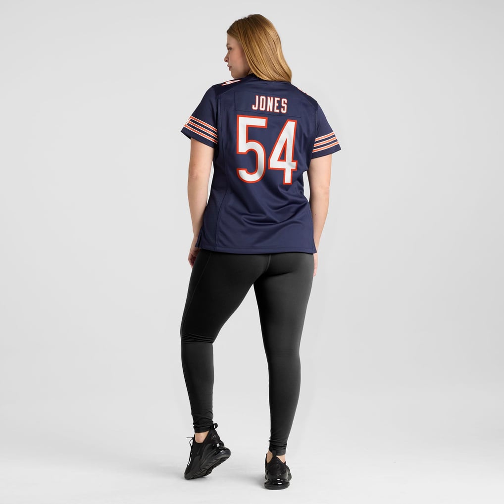 Women's Chicago Bears Logan Jones Navy Team Game Jersey