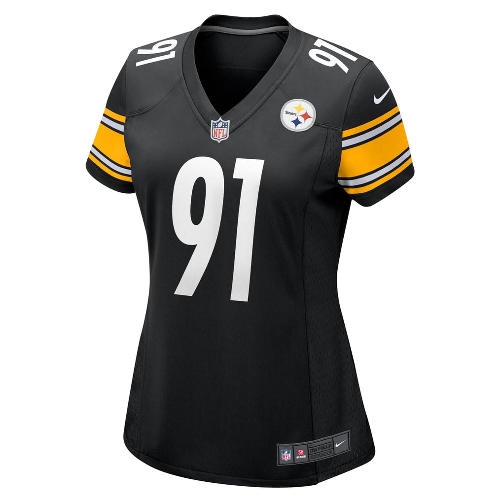 Women's Pittsburgh Steelers Logan Lee Black Team Game Jersey