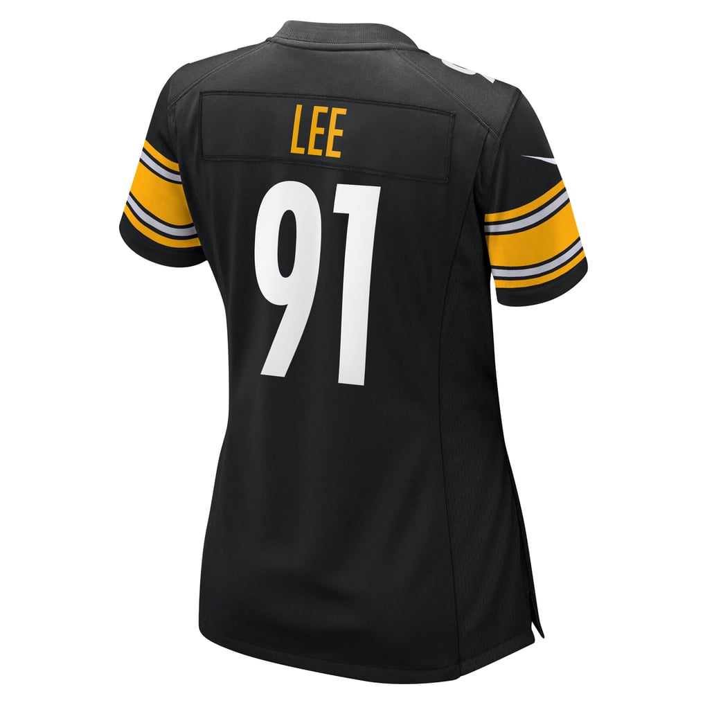 Women's Pittsburgh Steelers Logan Lee Black Team Game Jersey