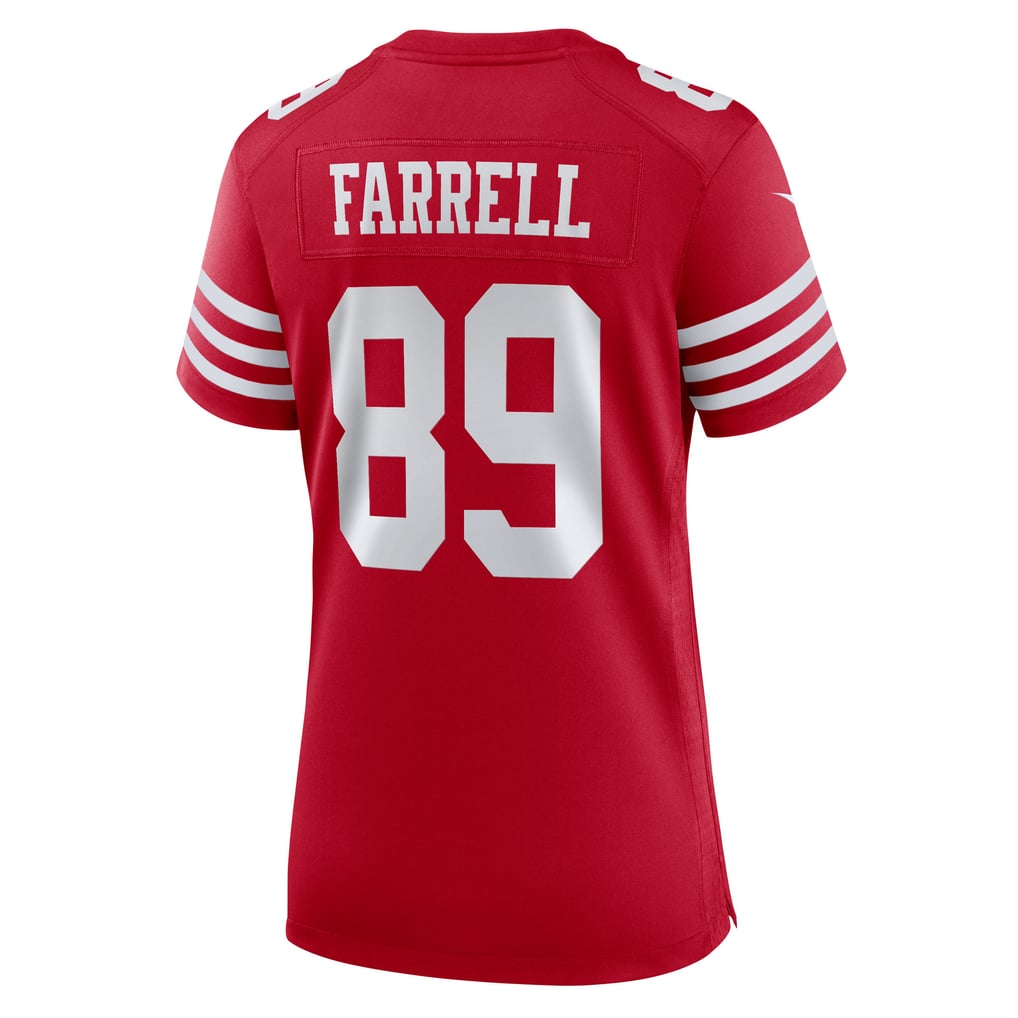 Women's San Francisco 49ers Luke Farrell Scarlet Team Game Jersey