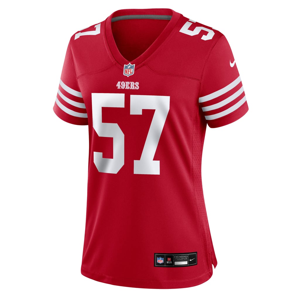 Women's San Francisco 49ers Luke Gifford Scarlet Team Game Jersey