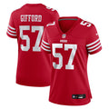 Women's San Francisco 49ers Luke Gifford Scarlet Team Game Jersey