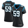 Women's Carolina Panthers Luke Kuechly Black Team Game Jersey