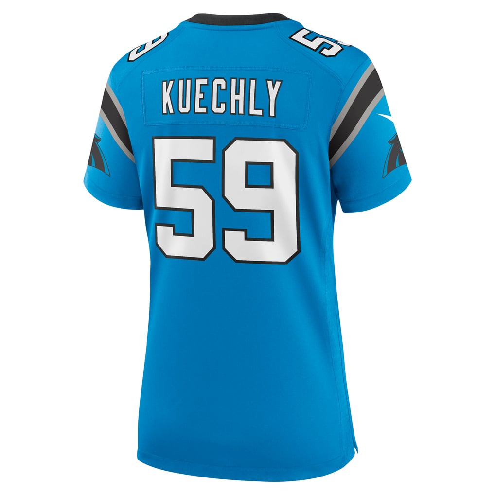 Women's Carolina Panthers Luke Kuechly Blue Retired Player Game Jersey