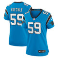 Women's Carolina Panthers Luke Kuechly Blue Retired Player Game Jersey