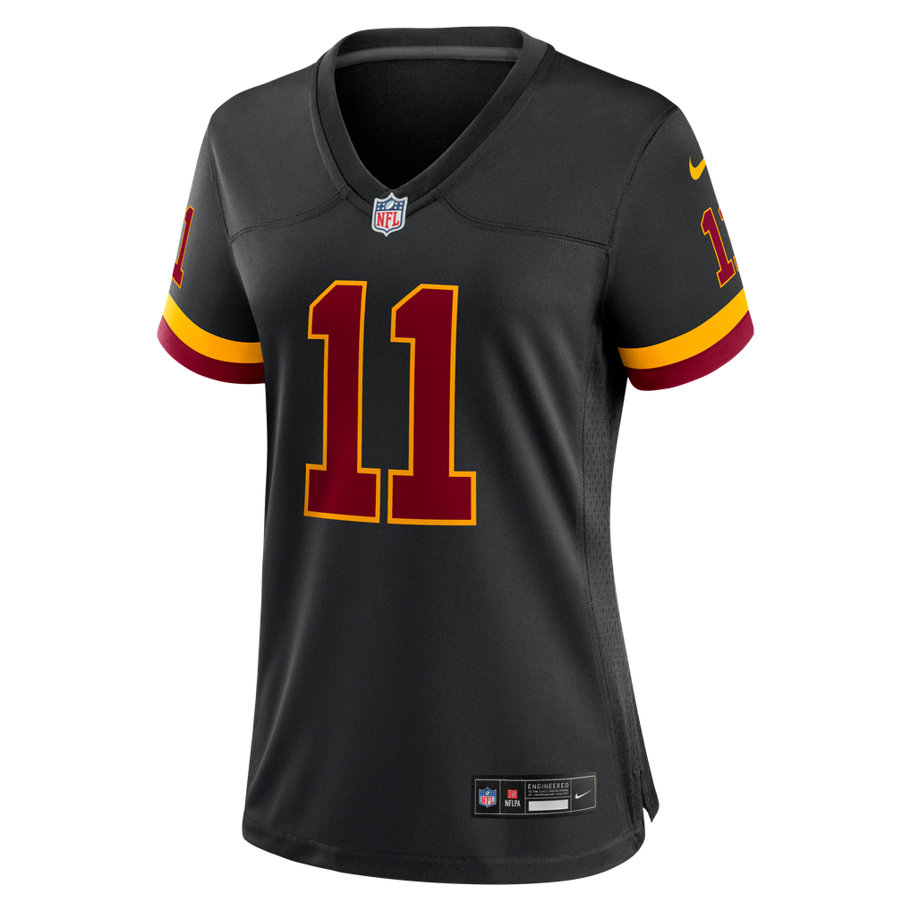 Women's Washington Commanders Luke McCaffrey Black Hail Raiser Alternate Game Jersey