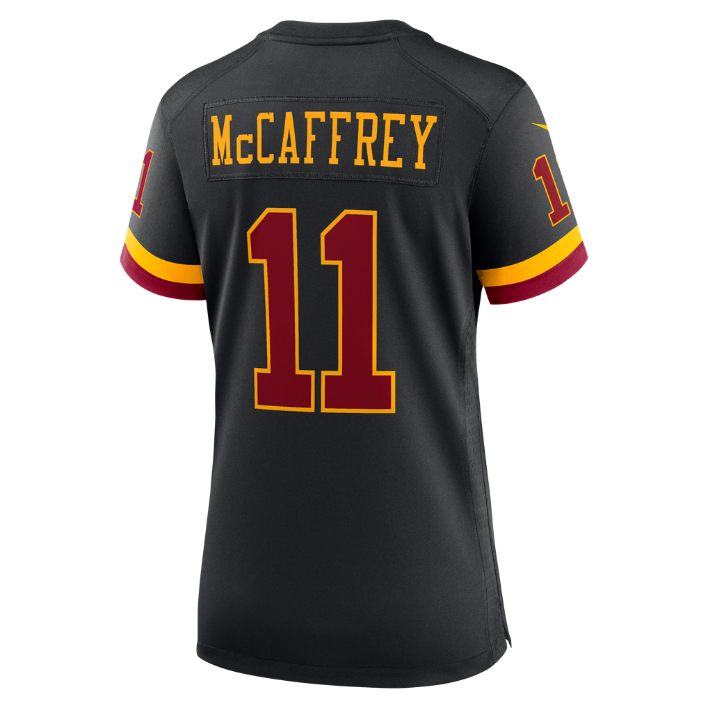 Women's Washington Commanders Luke McCaffrey Black Hail Raiser Alternate Game Jersey