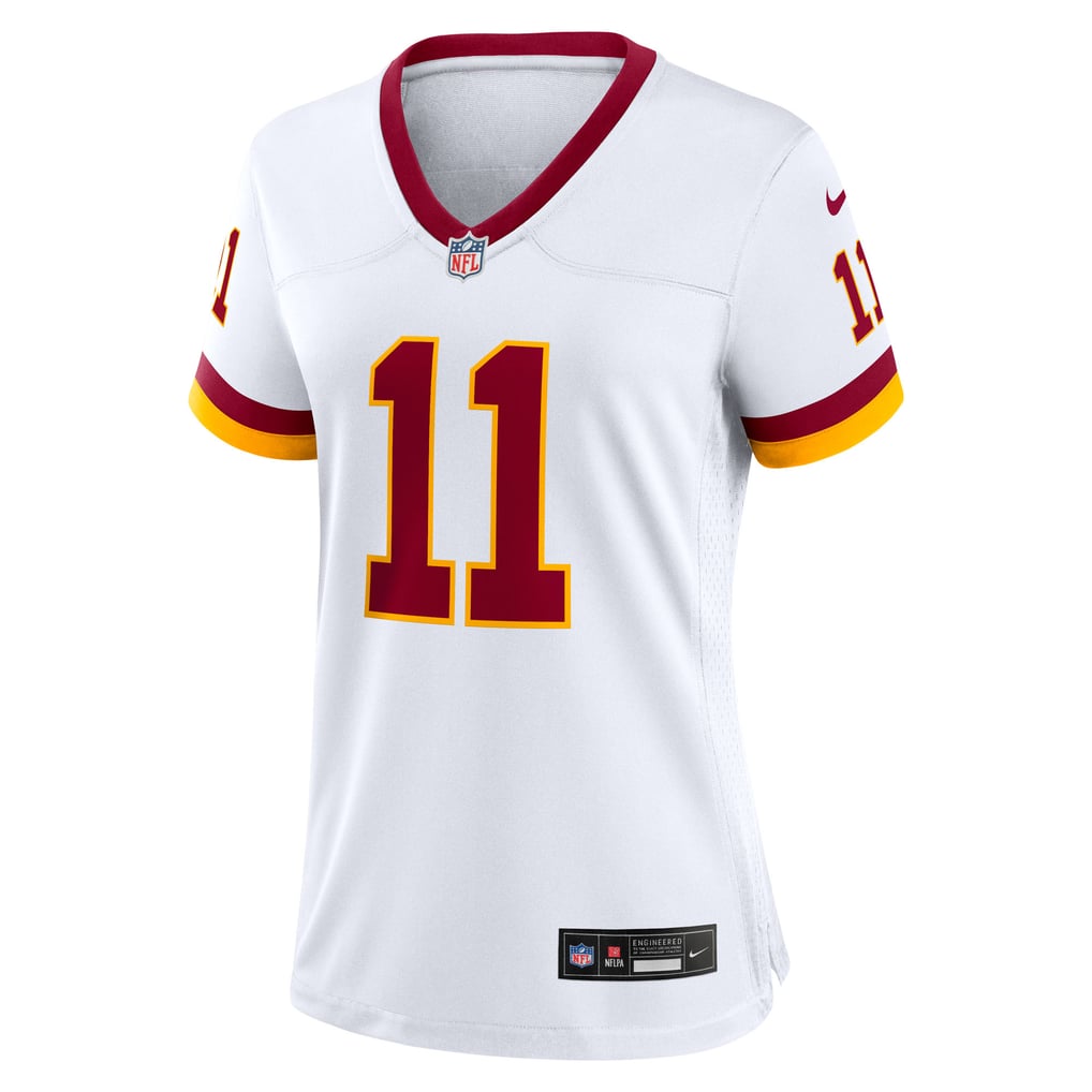 Women's Washington Commanders Luke McCaffrey White Game Super Bowl Era Jersey