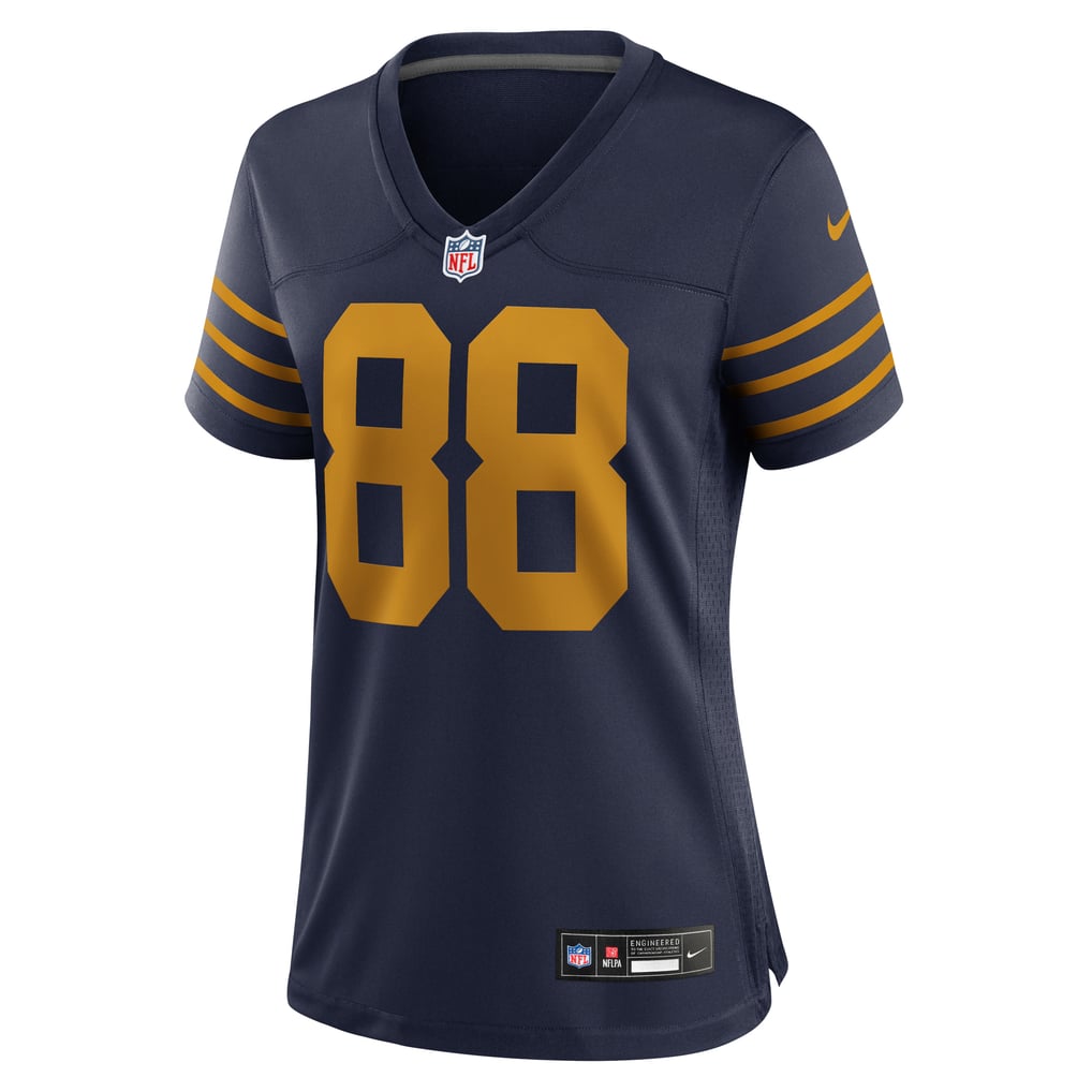 Women's Green Bay Packers Luke Musgrave Navy The 1923 Classic Game Jersey