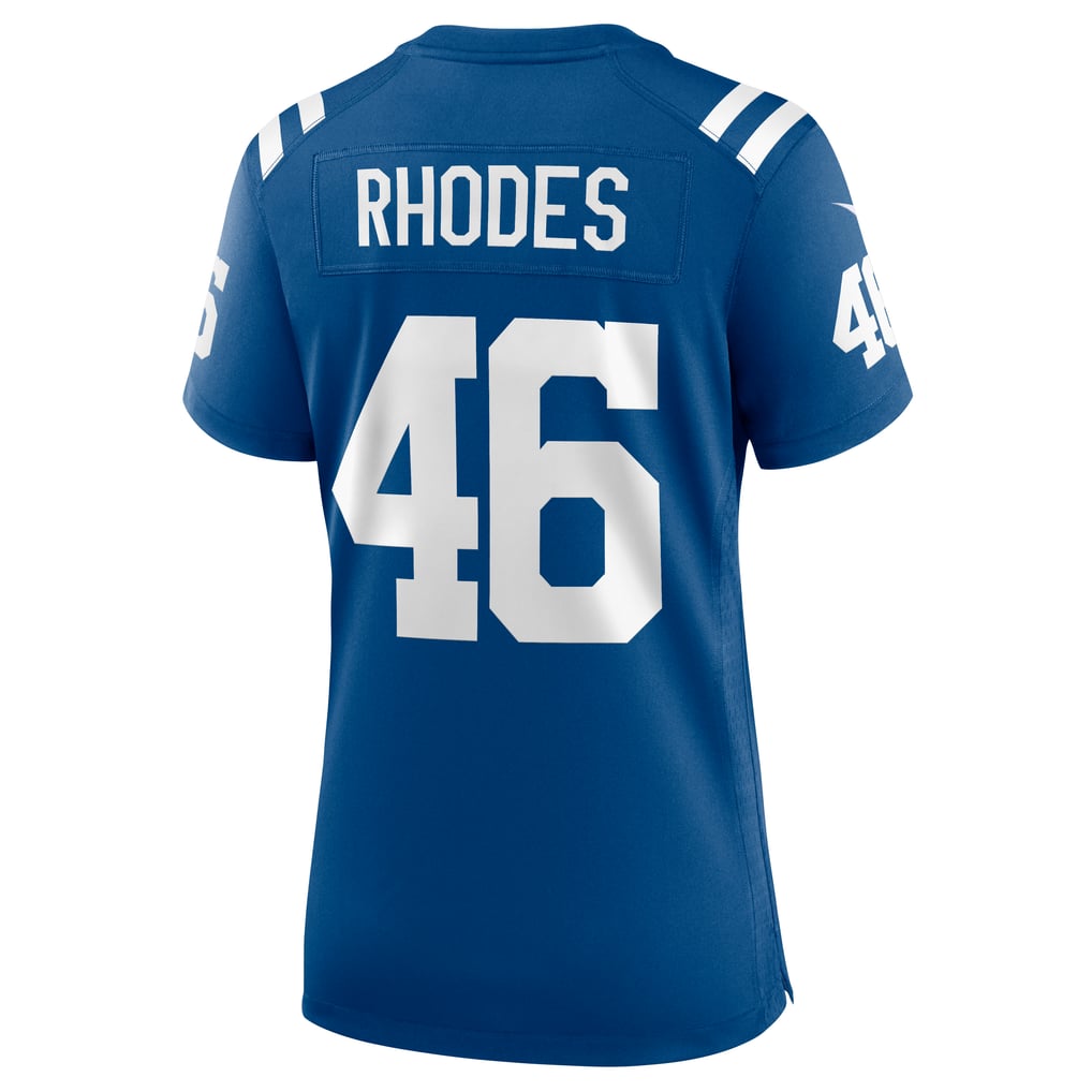 Women's Indianapolis Colts Luke Rhodes Royal Game Jersey
