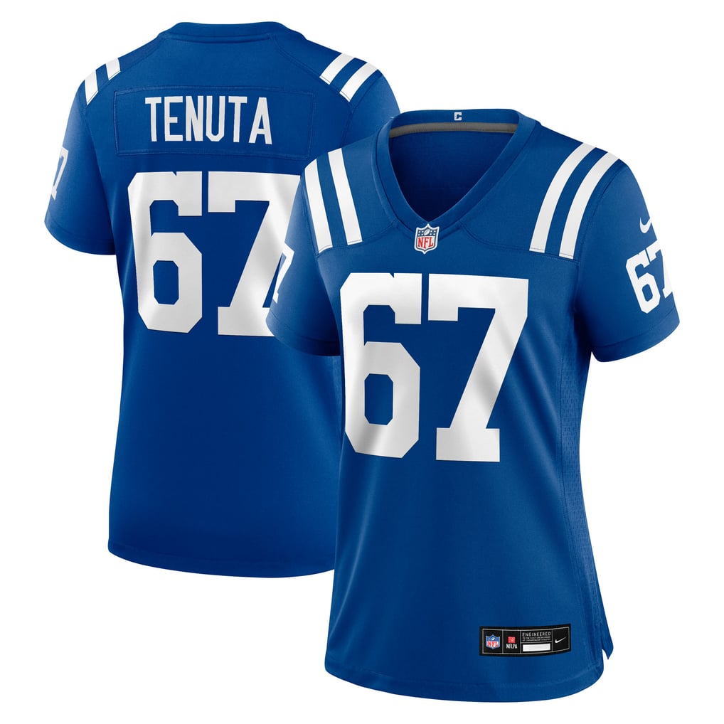 Women's Indianapolis Colts Luke Tenuta Royal Team Game Jersey