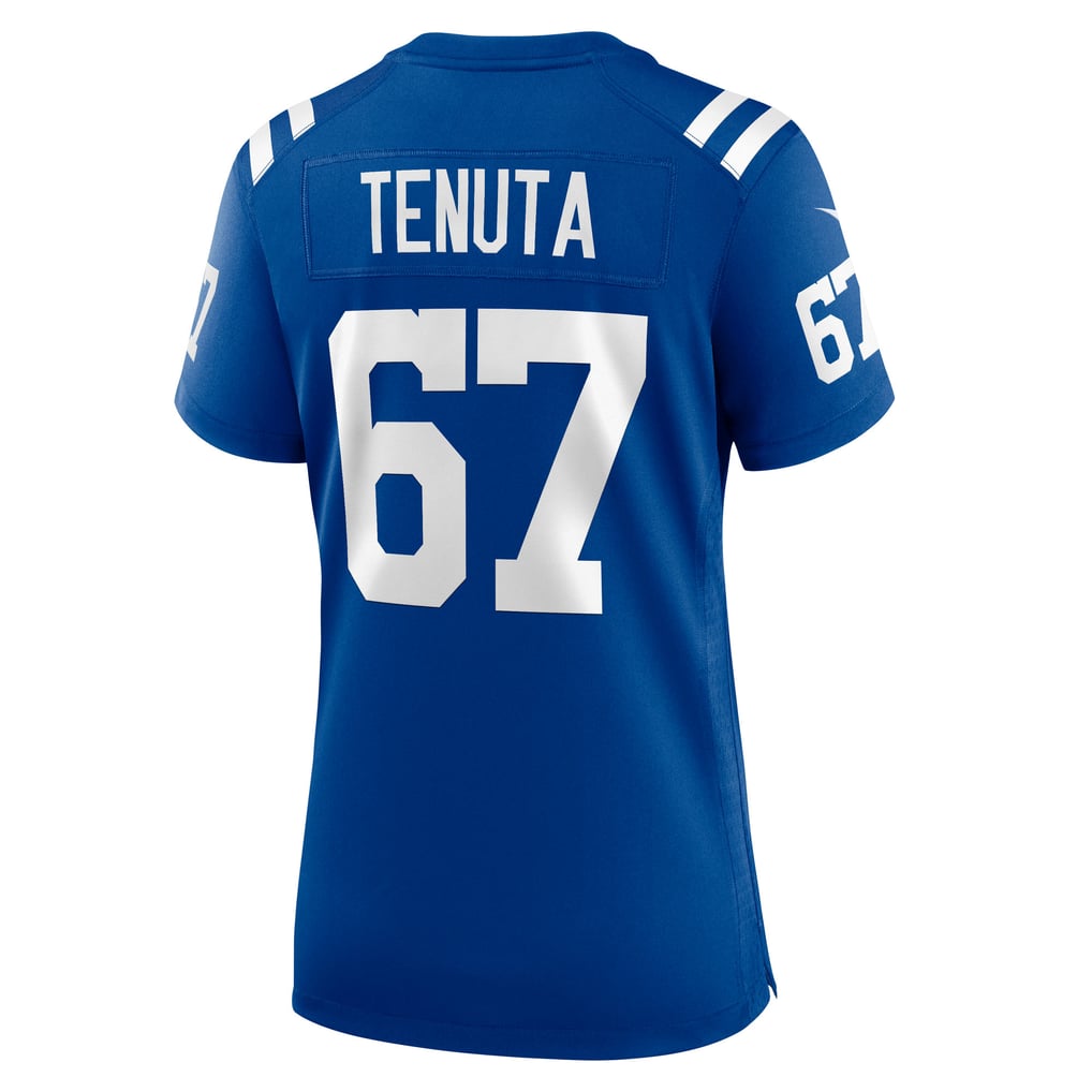 Women's Indianapolis Colts Luke Tenuta Royal Team Game Jersey