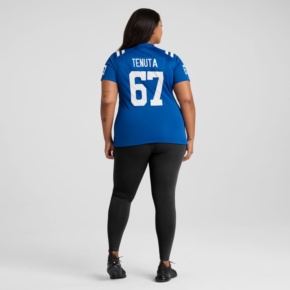 Women's Indianapolis Colts Luke Tenuta Royal Team Game Jersey