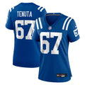 Women's Indianapolis Colts Luke Tenuta Royal Team Game Jersey