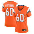 Women's Denver Broncos Luke Wattenberg Orange Team Game Jersey