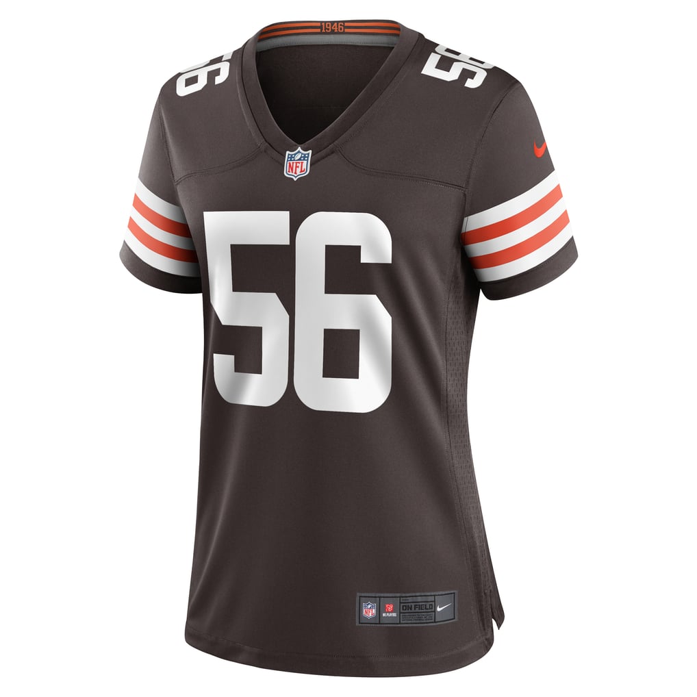 Women's Cleveland Browns Luke Wypler Brown Team Game Jersey