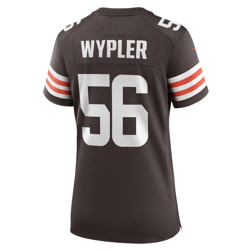 Women's Cleveland Browns Luke Wypler Brown Team Game Jersey