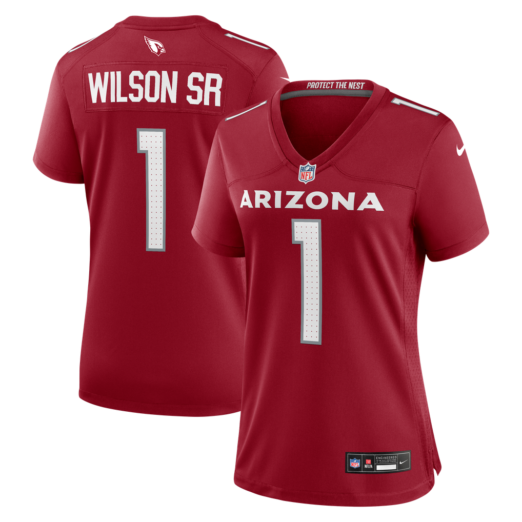 Women's Arizona Cardinals Mack Wilson Cardinal Team Game Jersey