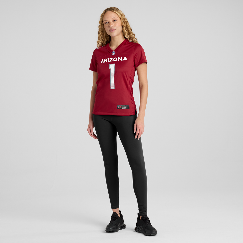 Women's Arizona Cardinals Mack Wilson Cardinal Team Game Jersey