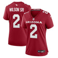 Women's Arizona Cardinals Mack Wilson Sr. Cardinal Team Game Jersey