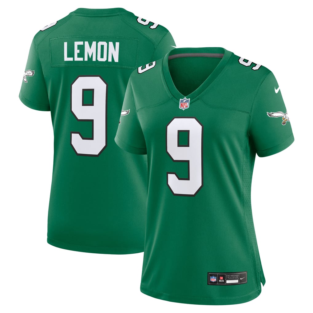 Women's Philadelphia Eagles Makai Lemon Kelly Green Alternate Game Jersey