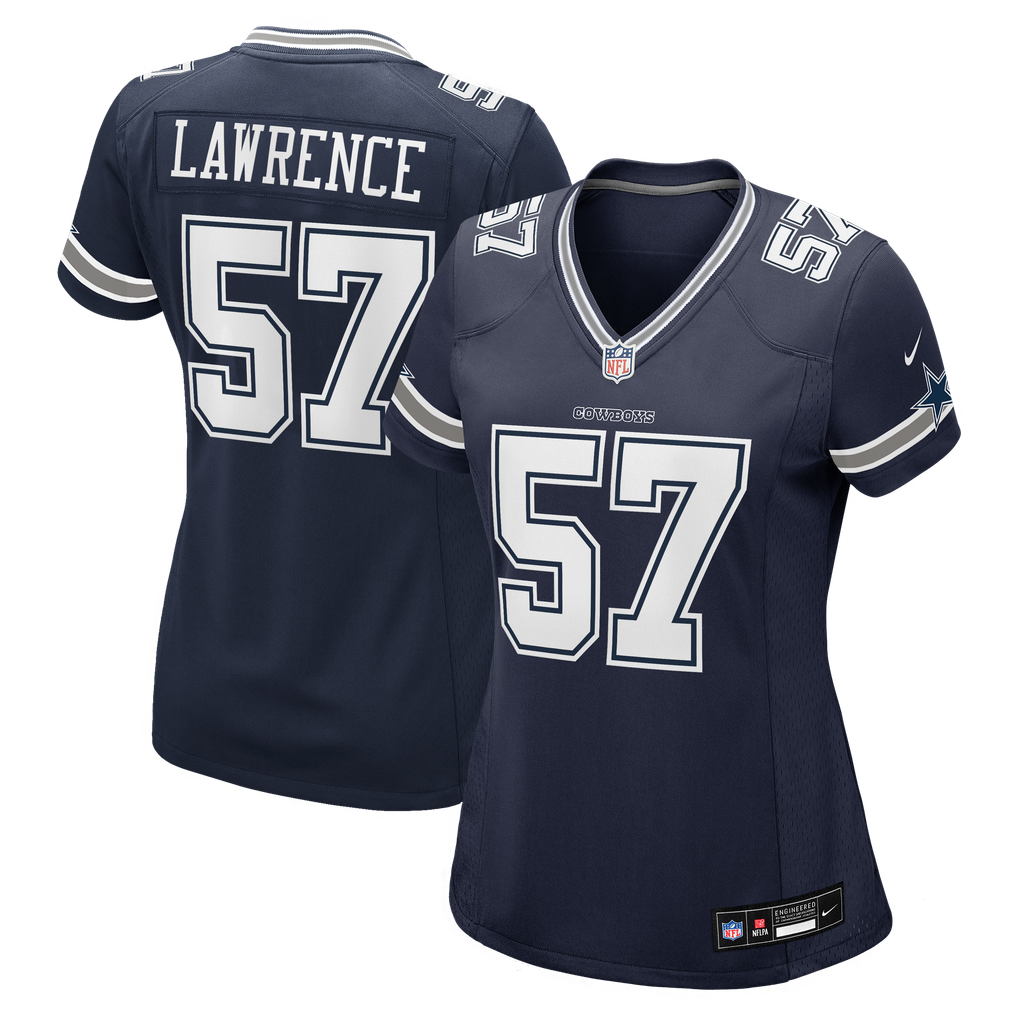 Women's Dallas Cowboys Malachi Lawrence Navy Game Jersey