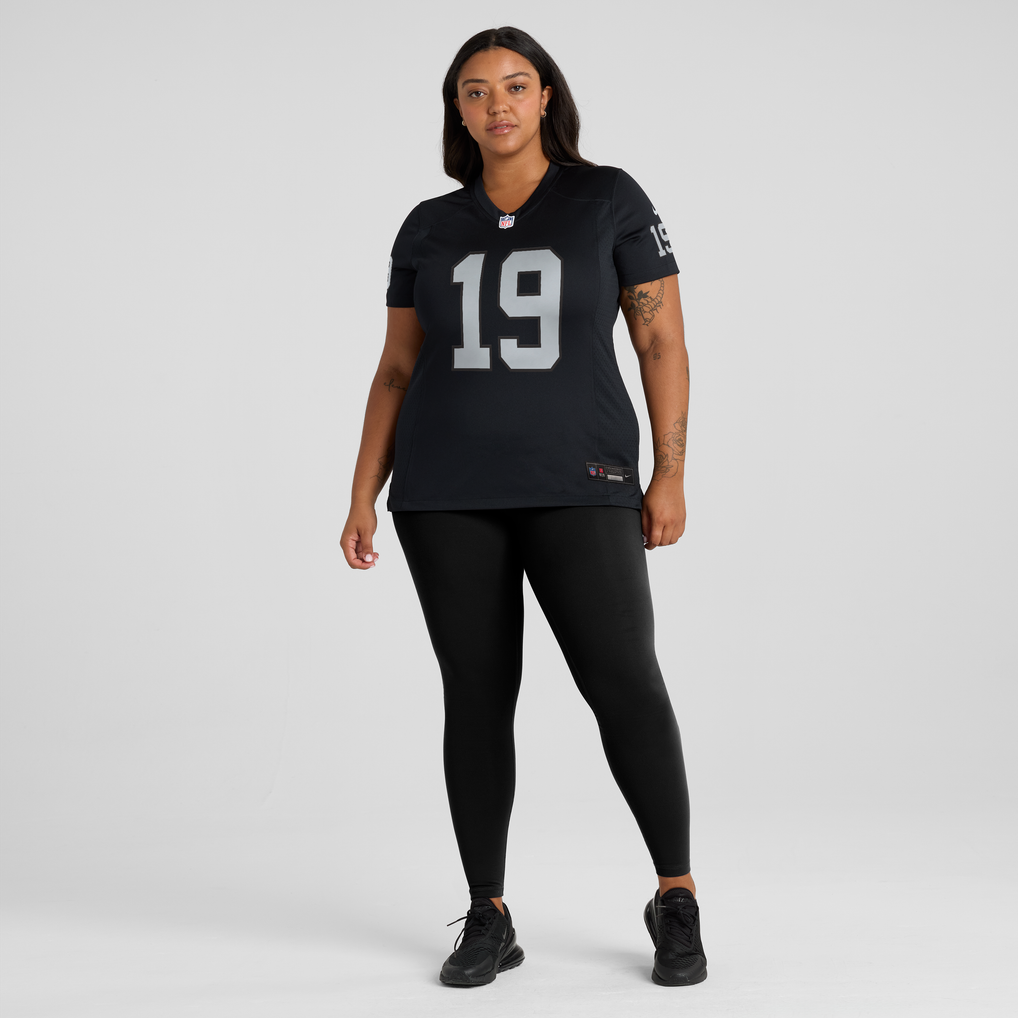 Women's Las Vegas Raiders Malik Benson Black Team Game Jersey