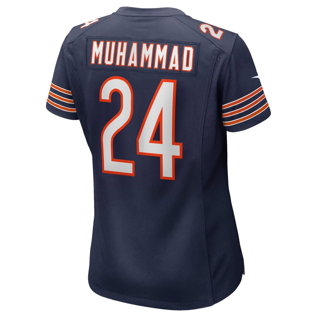 Women's Chicago Bears Malik Muhammad Navy Team Game Jersey