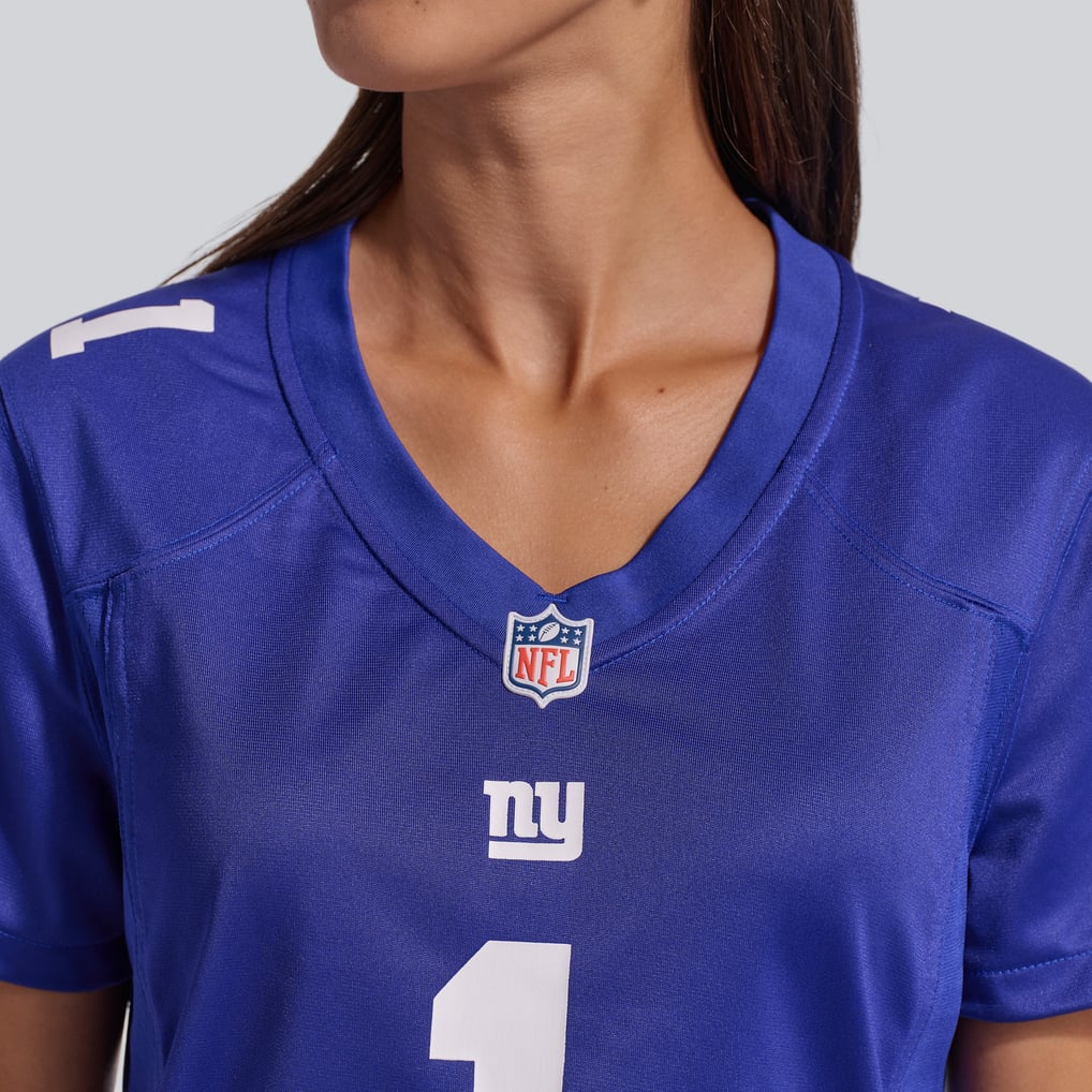 Women's New York Giants Malik Nabers Royal Game Jersey