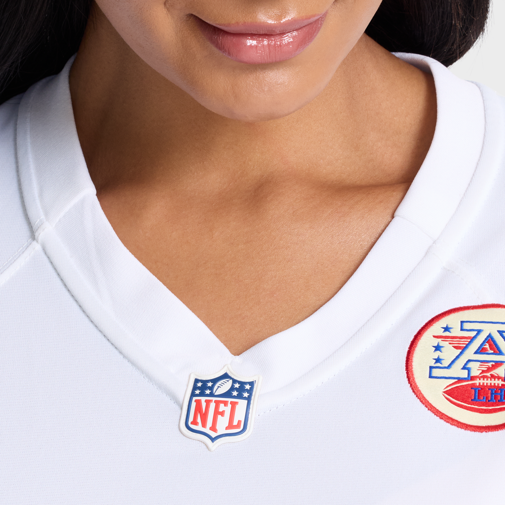 Women's Kansas City Chiefs Mansoor Delane White Game Jersey