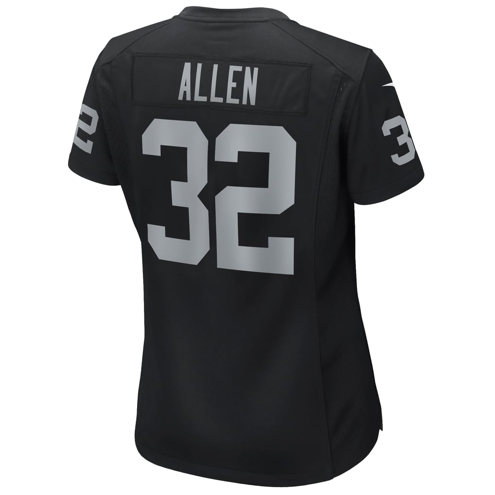 Women's Las Vegas Raiders Marcus Allen Black Game Retired Player Jersey