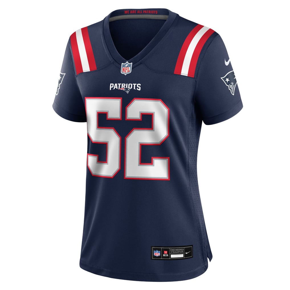 Women's New England Patriots Marcus Bryant Navy Team Game Jersey