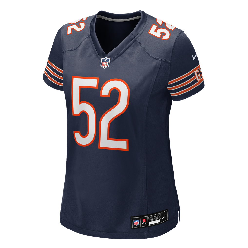 Women's Chicago Bears Marcus Davenport Navy Team Game Jersey