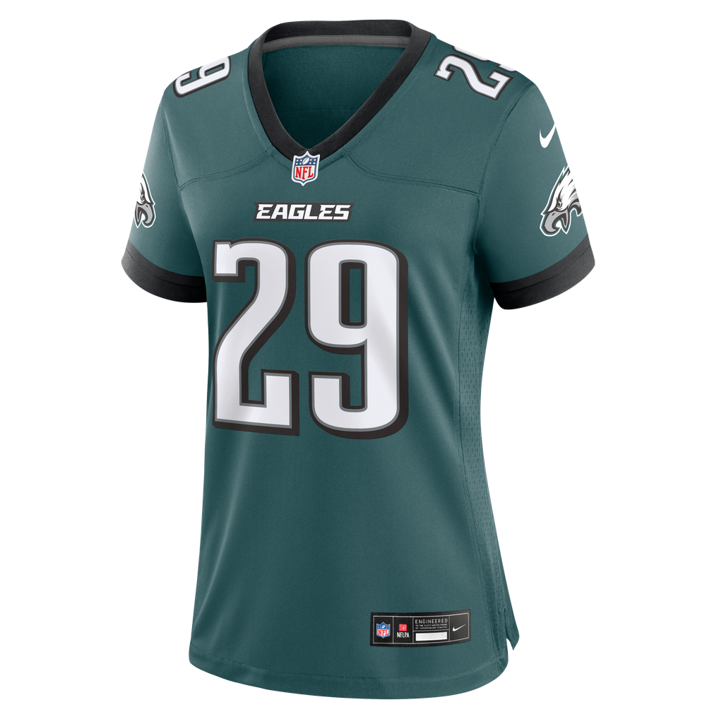 Women's Philadelphia Eagles Marcus Epps Midnight Green Team Game Jersey