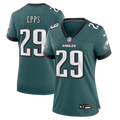 Women's Philadelphia Eagles Marcus Epps Midnight Green Team Game Jersey