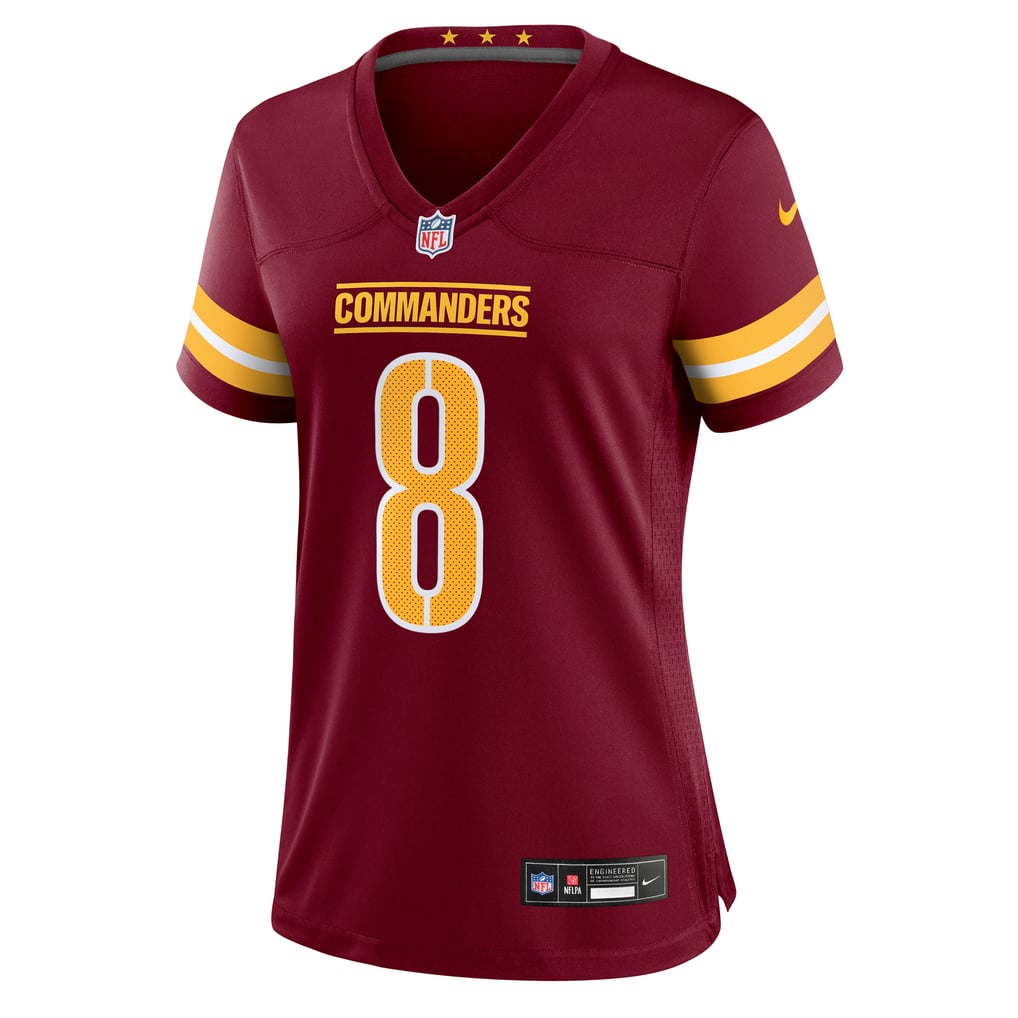 Women's Washington Commanders Marcus Mariota Burgundy Team Game Jersey