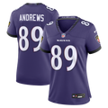 Women's Baltimore Ravens Mark Andrews Purple Team Game Jersey
