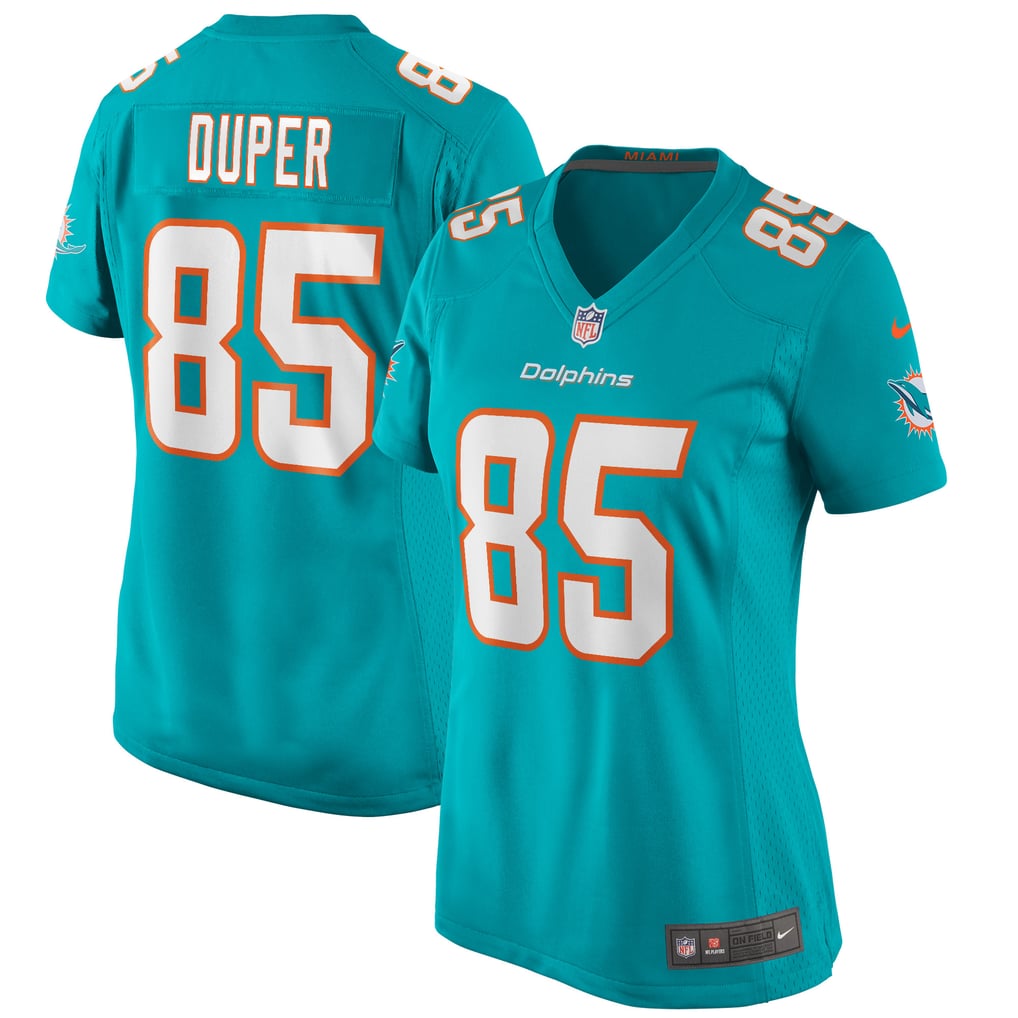 Women's Miami Dolphins Mark Duper Aqua Game Retired Player Jersey