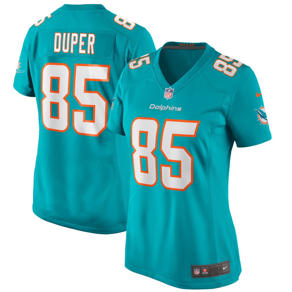 Women's Miami Dolphins Mark Duper Aqua Game Retired Player Jersey
