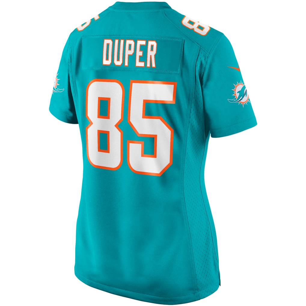 Women's Miami Dolphins Mark Duper Aqua Game Retired Player Jersey