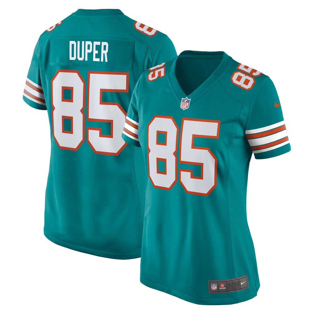 Women's Miami Dolphins Mark Duper Aqua Retired Player Jersey
