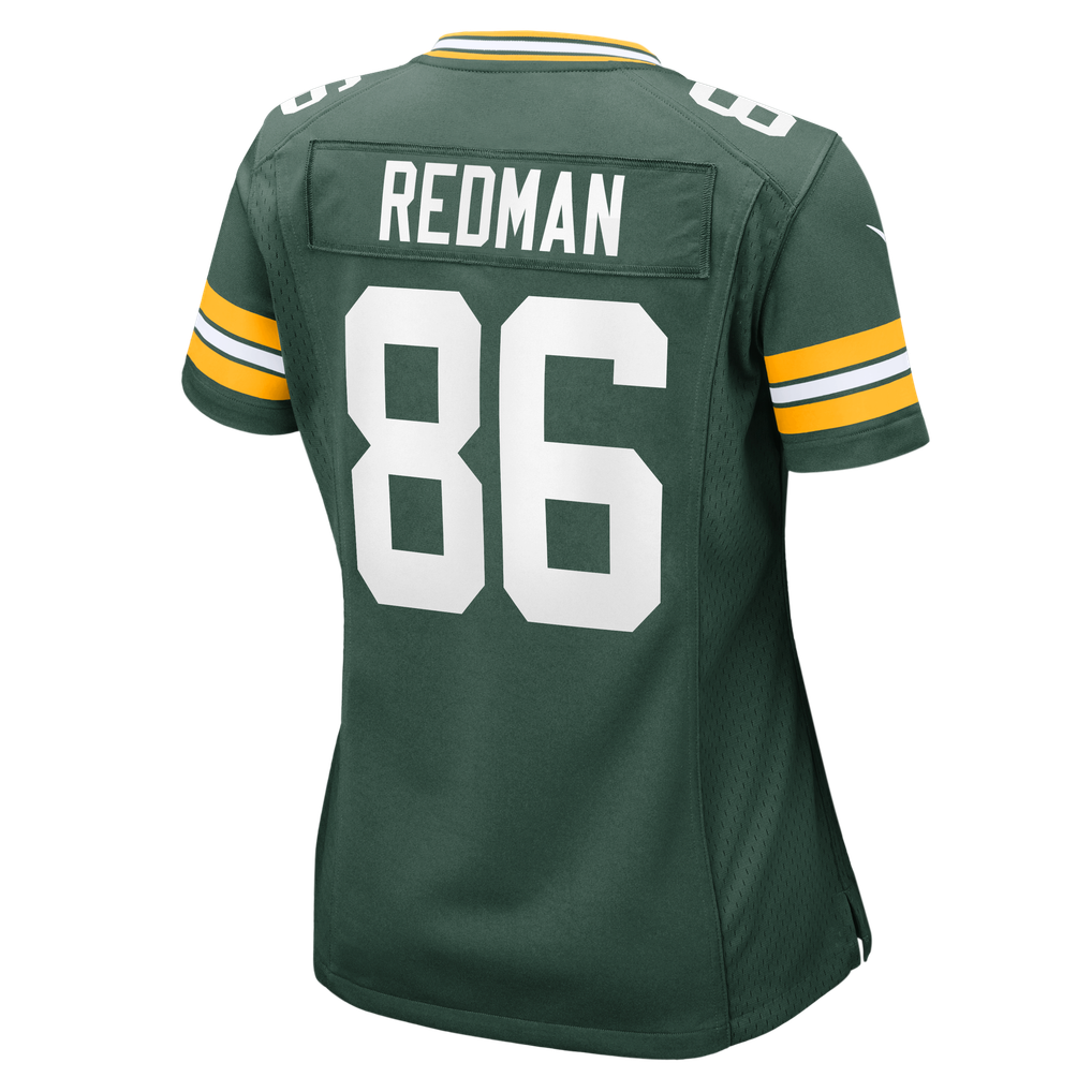 Women's Green Bay Packers Mark Redman Green Team Game Jersey