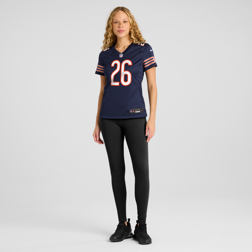Women's Chicago Bears Marlen Sewell Navy Team Game Jersey