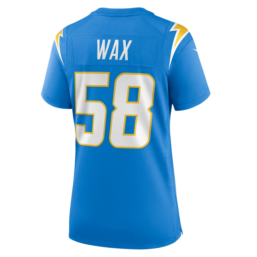 Women's Los Angeles Chargers Marlowe Wax Powder Blue Team Game Jersey