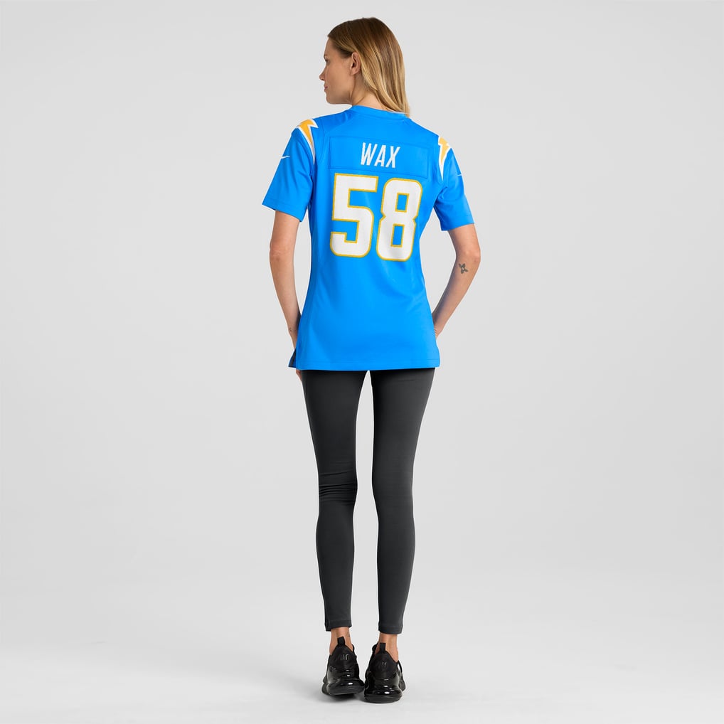 Women's Los Angeles Chargers Marlowe Wax Powder Blue Team Game Jersey