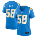 Women's Los Angeles Chargers Marlowe Wax Powder Blue Team Game Jersey
