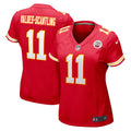 Women's Kansas City Chiefs Marquez Valdes-Scantling Red Game Jersey