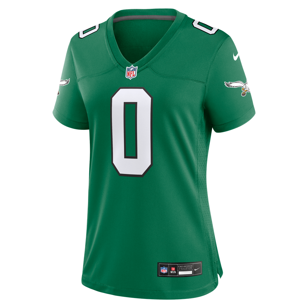 Women's Philadelphia Eagles Marquise Brown Kelly Green Alternate Game Jersey