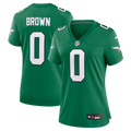Women's Philadelphia Eagles Marquise Brown Kelly Green Alternate Game Jersey