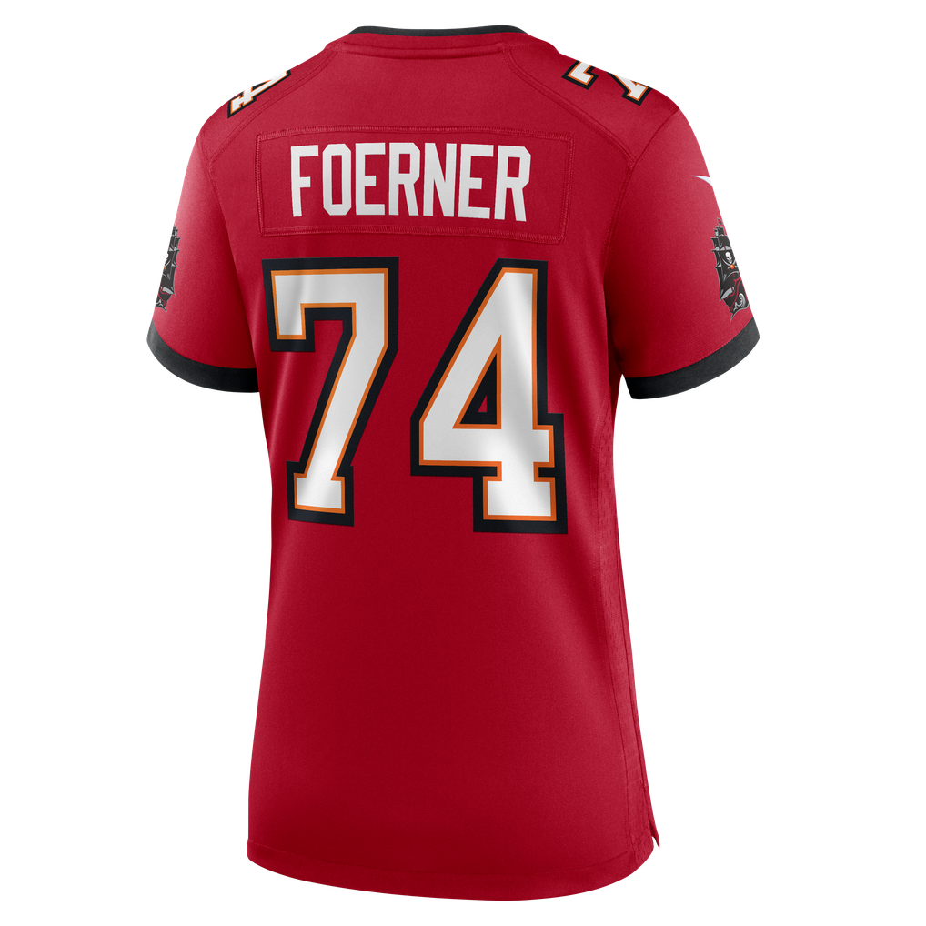 Women's Tampa Bay Buccaneers Marshall Foerner Red Team Game Jersey